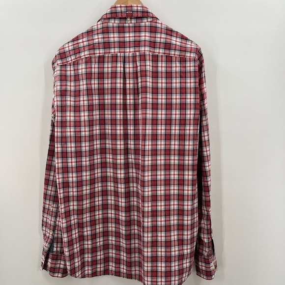 J.Crew Tartan Button Down Long Sleeve Plaid Shirt Mens Large - Picture 2 of 4